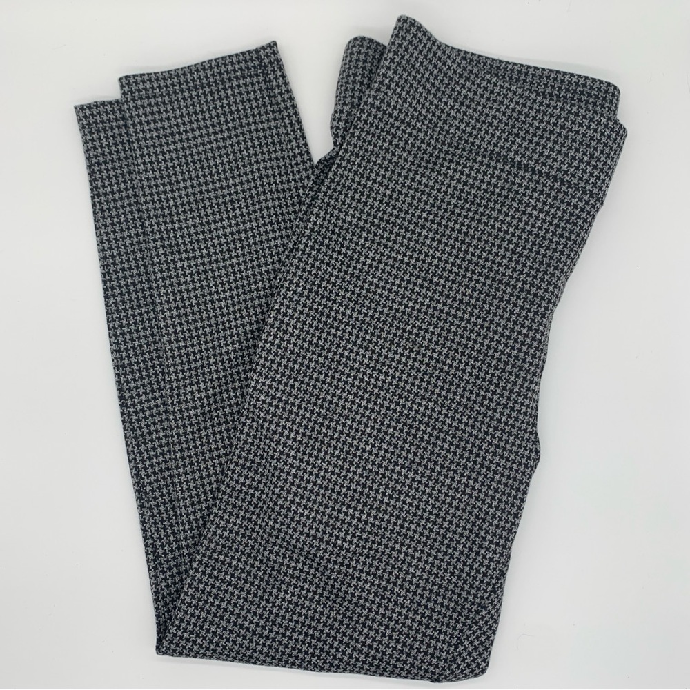 Loft Houndstooth Knit Pants Leggings